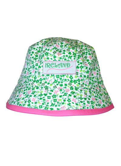 Kids Ireland Shamrock Sun Hat